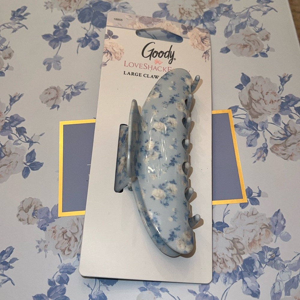 Goody x LoveShackFancy Large Claw Clip💙🎀💗